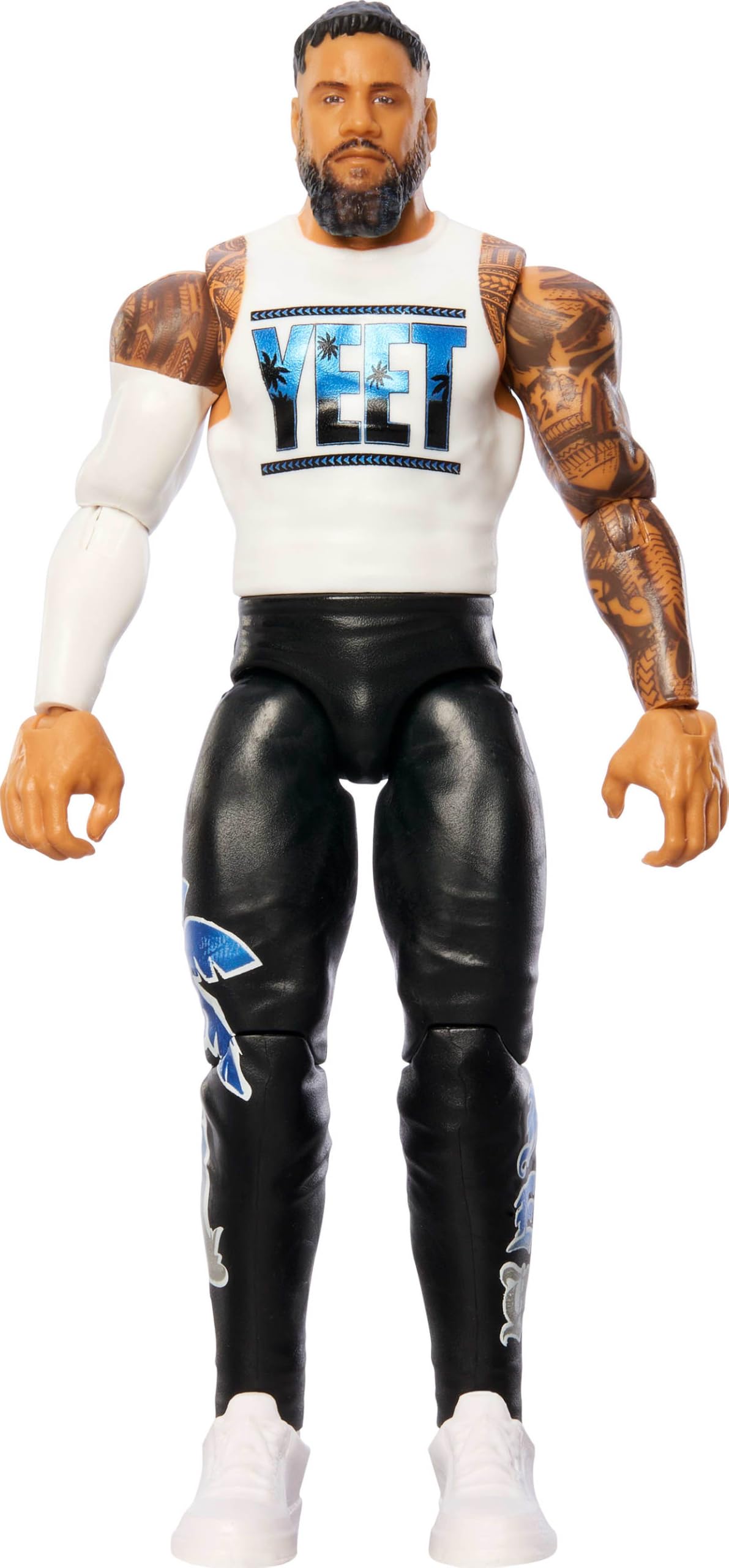 Figura De Ação Mattel Wwe Jey Uso Main Event Series #153