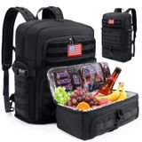 Mochila Bertasche Lunch Para Homens Com Laptop De 17 Polegadas Preta