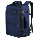 Mochila Carry On Vancropak 50l Expansível Resistente À Água Azul