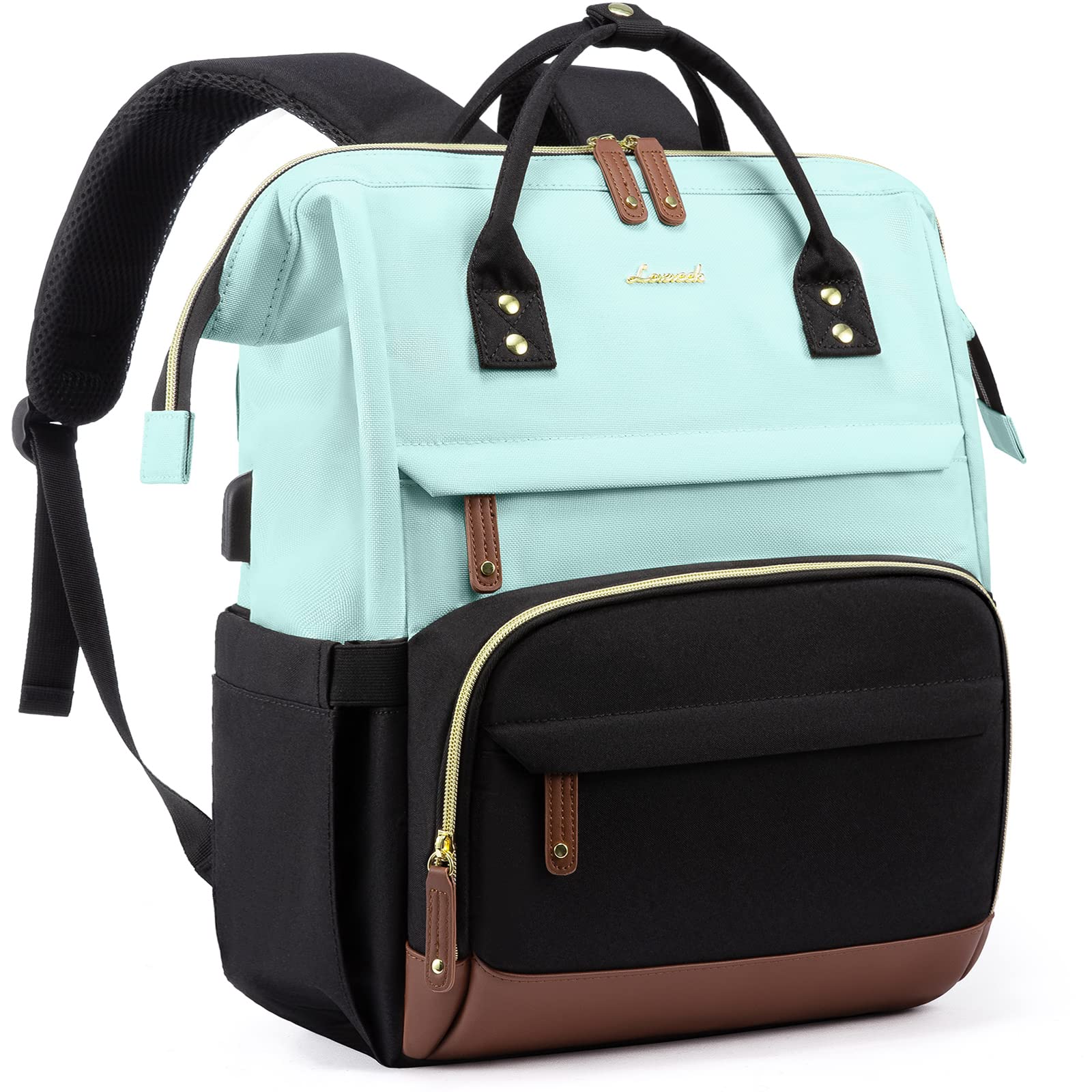 Mochila Para Laptop Lovevook Para Mulheres De 17 Polegadas À Prova D'água