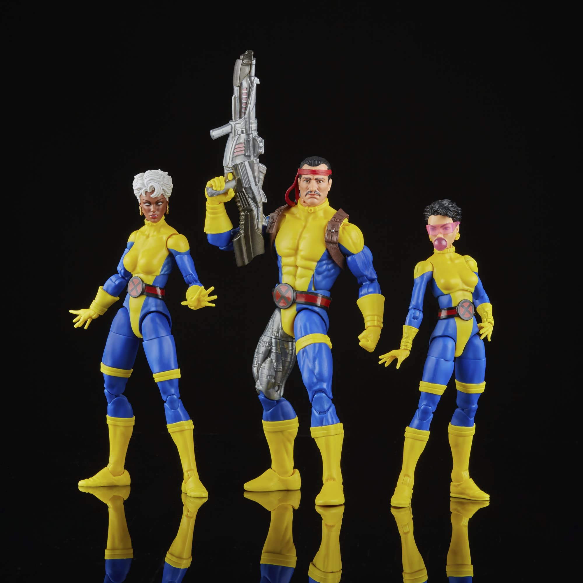Conjunto De Bonecos De Ação Marvel Legends Series X-men 60th Anniv