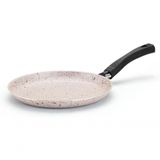 Panquequeira Frigideira 22cm Antiaderente Bege P/ Panquecas