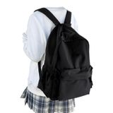 Mochila Wepoet Classic Basic Preta Impermeável Para Mulheres