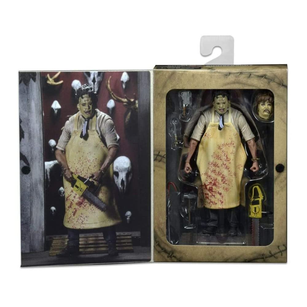 Boneco De Ação Neca Texas Chainsaw Massacre Leatherface 7"