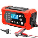 Carregador Reparador Bateria Carro Moto Van 12v 6a Até 100