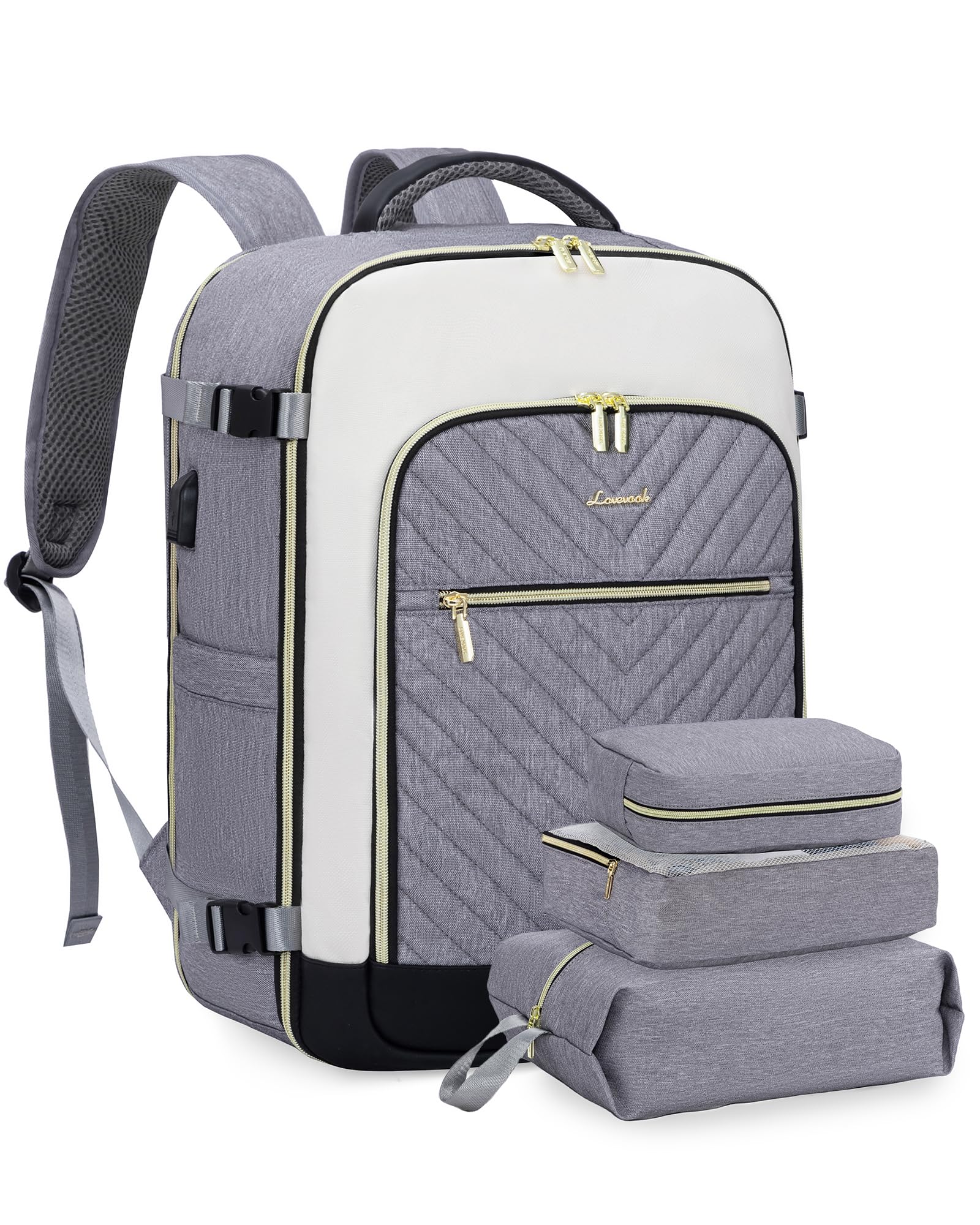 Mochila Lovevook Large Travel 40l Para Mulheres Com 17 Laptops