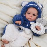 Boneca Reborn Babeside Tate Boy 43 Cm Com Caixa De Presente De 3 Anos Ou Mais