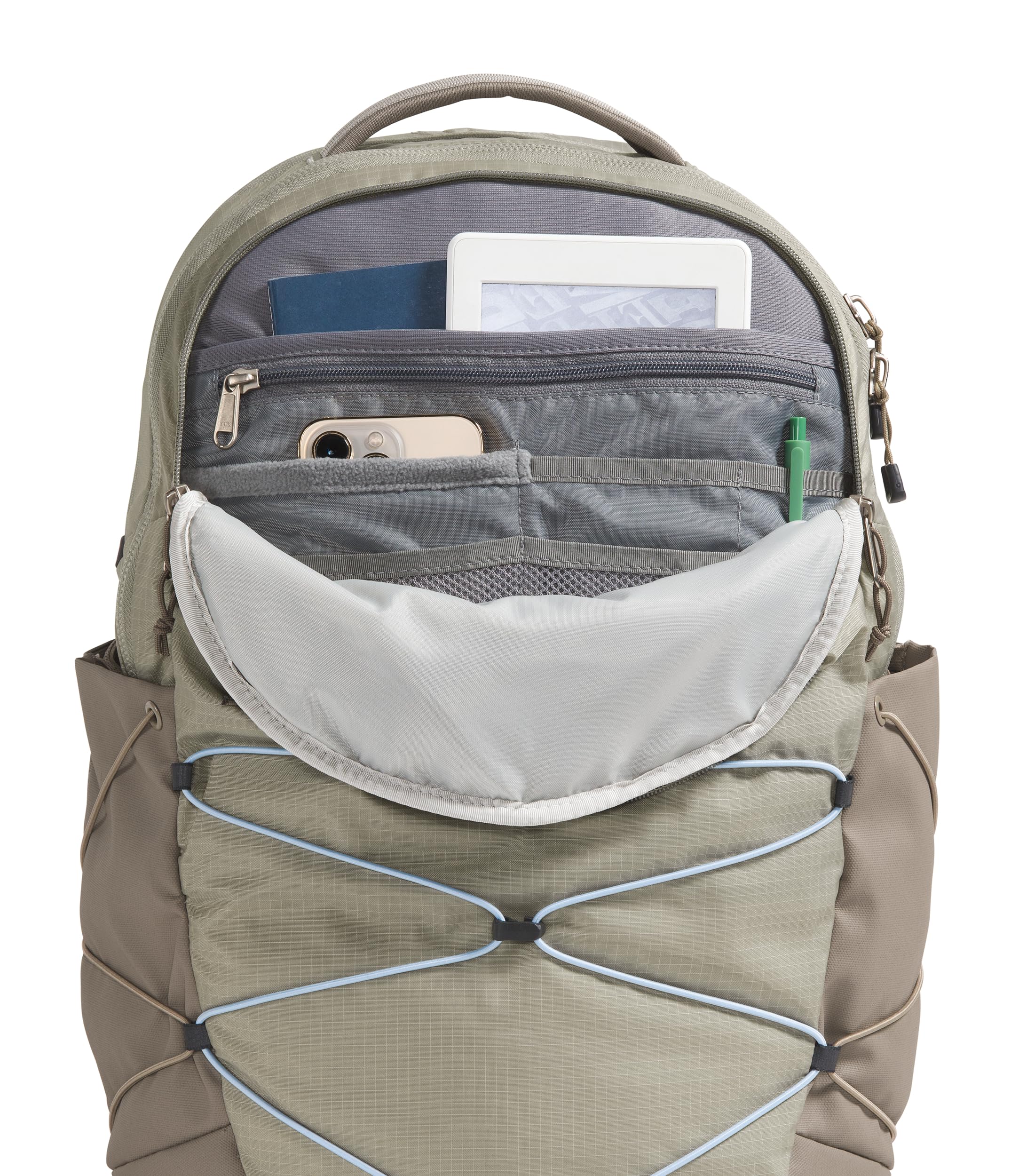 Mochila Feminina The North Face Borealis Commuter Cinza Argila