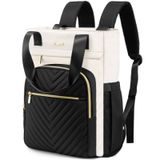 Mochila Para Laptop Lovevook Para Mulheres 15,6" Impermeável Preta