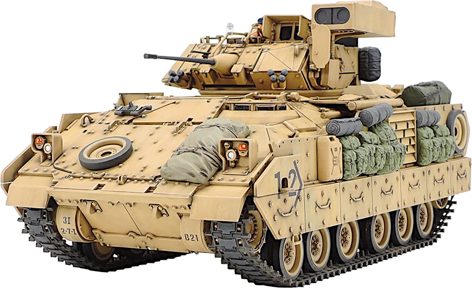 Kit De Modelos Tamiya 35264 Desert Storm, Escala 1/35, Eua, M2, A2, Bradley Ifv