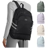 Mochila De Ginástica Coofay Impermeável Com Compartimento Para Sapatos 35l Preta