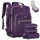 Mochila De Viagem Lovevook Carry On 40l À Prova D&#39;água Para Laptop De 17"