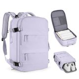 Mochila Coofay Carry On Impermeável Para Mulheres Roxa