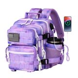 Mochila Tática Boomistry 15l Para Mulheres Impermeável Roxa