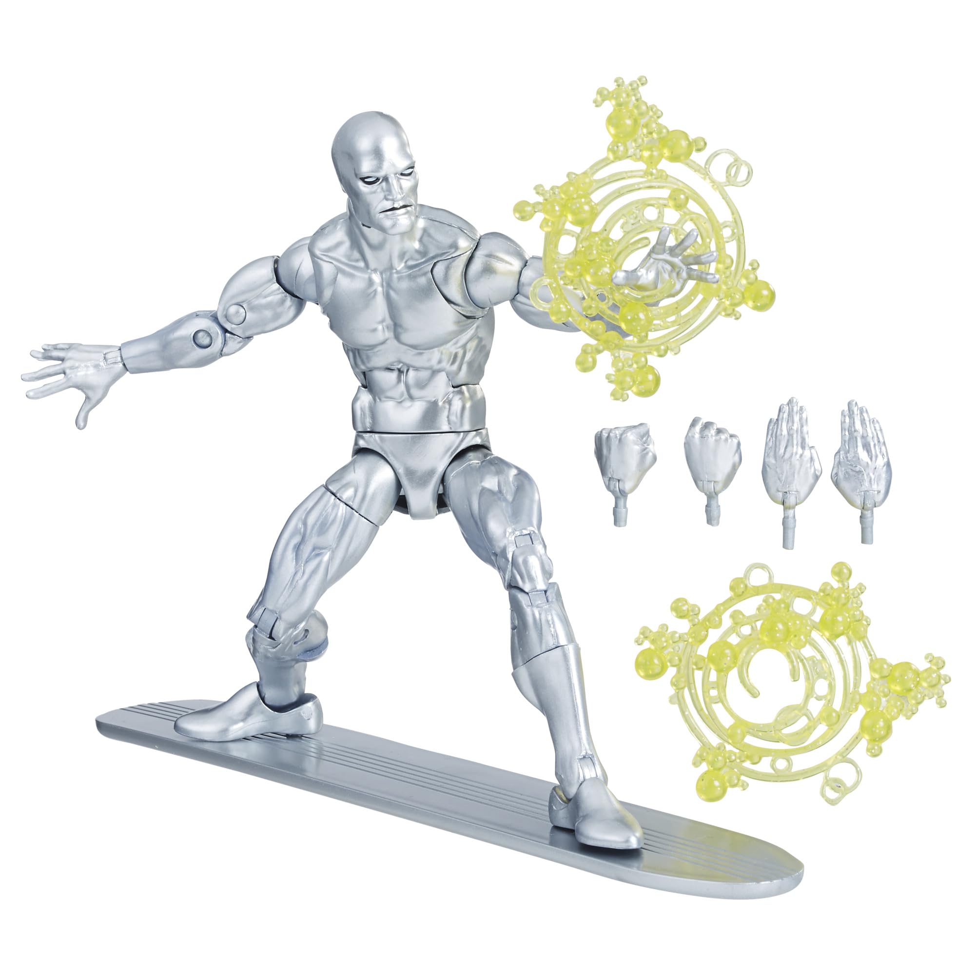 Boneco De Ação Marvel Legends Series Silver Surfer 15cm