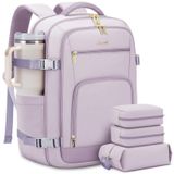 Mochila De Viagem Lovevook 50l Para Mulheres Com Laptop De 18" Waterpro
