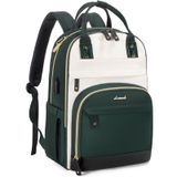 Mochila Para Laptop Lovevook Para Mulheres De 15,6" À Prova D&#39;água Bege