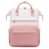 Mochila De Couro Lovevook Para Mulheres De 43 Cm Com Compartimento Para Laptop