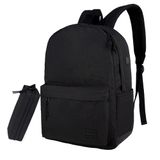 Mochila Supacool Lightweight School Com Bolsa De Lápis Preta
