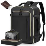 Mochila De Viagem Lovevook 40l Para Mulheres Com Cubos De Embalagem De 17"