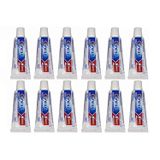 Pasta De Dentes Crest Regular Flavor Travel Size 25 Ml (pacote Com 12)