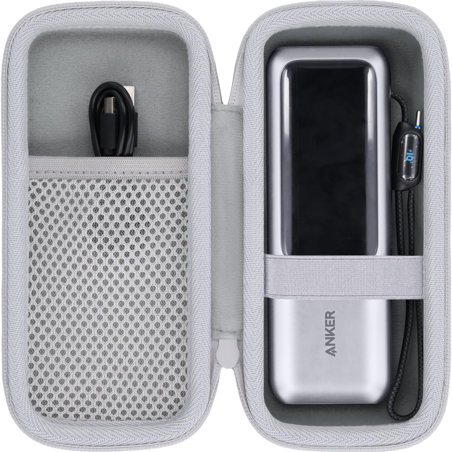 Anker Power Bank 25000mAh シルバー Estojo De Viagem Rígido Co2crea Para Banco De Energia Para Laptop