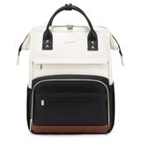 Mochila Para Laptop Lovevook De Couro De 17 Polegadas Para Mulheres Marrom