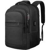 Mochila Lapsouno Laptop 15,6" Com Porta Usb Impermeável Preta