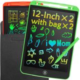 Tablet De Escrita Lcd Leyaoyao De 12 Polegadas Para Crianças De 3 A 6 Anos, Pacote Com 2
