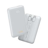 Carregador Portátil Qecvec 10000mah Com Carregamento Rápido Pd De 22,5 W