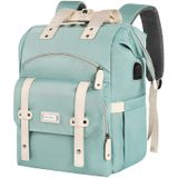 Mochila Para Laptop Falanko Para Mulheres De 17,3" Com Porta De Carregamento Usb