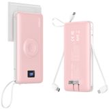 Carregador Portátil Anouv 10000mah Com Cabo Embutido E Apple Watch