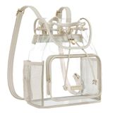 Mochila Transparente Missnine Clear Pvc Mini Stadium Aprovada