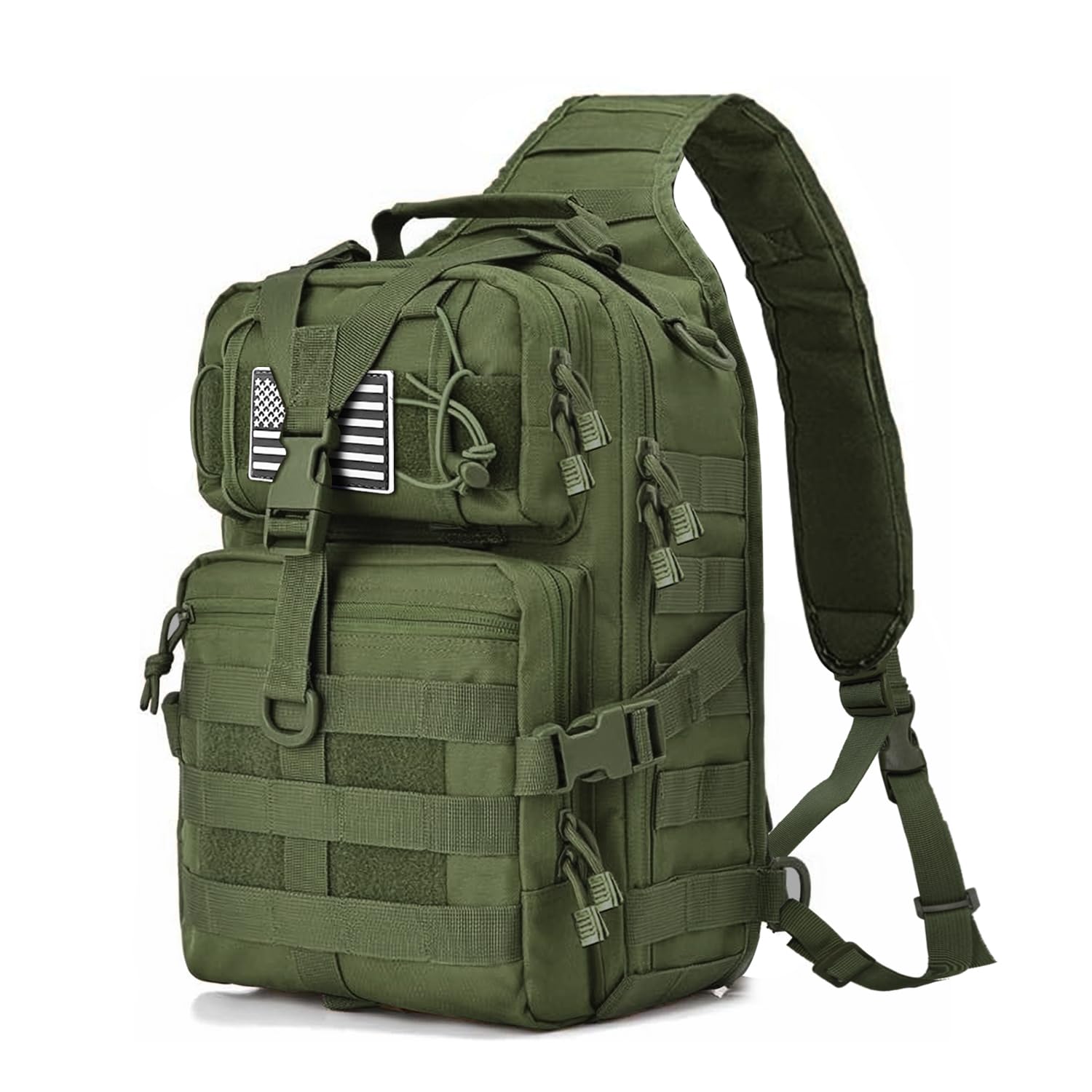 Bolsa De Estilingue Tática Haomuk Military Rover 15l À Prova D'água 900d