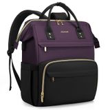 Mochila Para Laptop Lovevook Fashion Business 17 Polegadas Roxa Escura