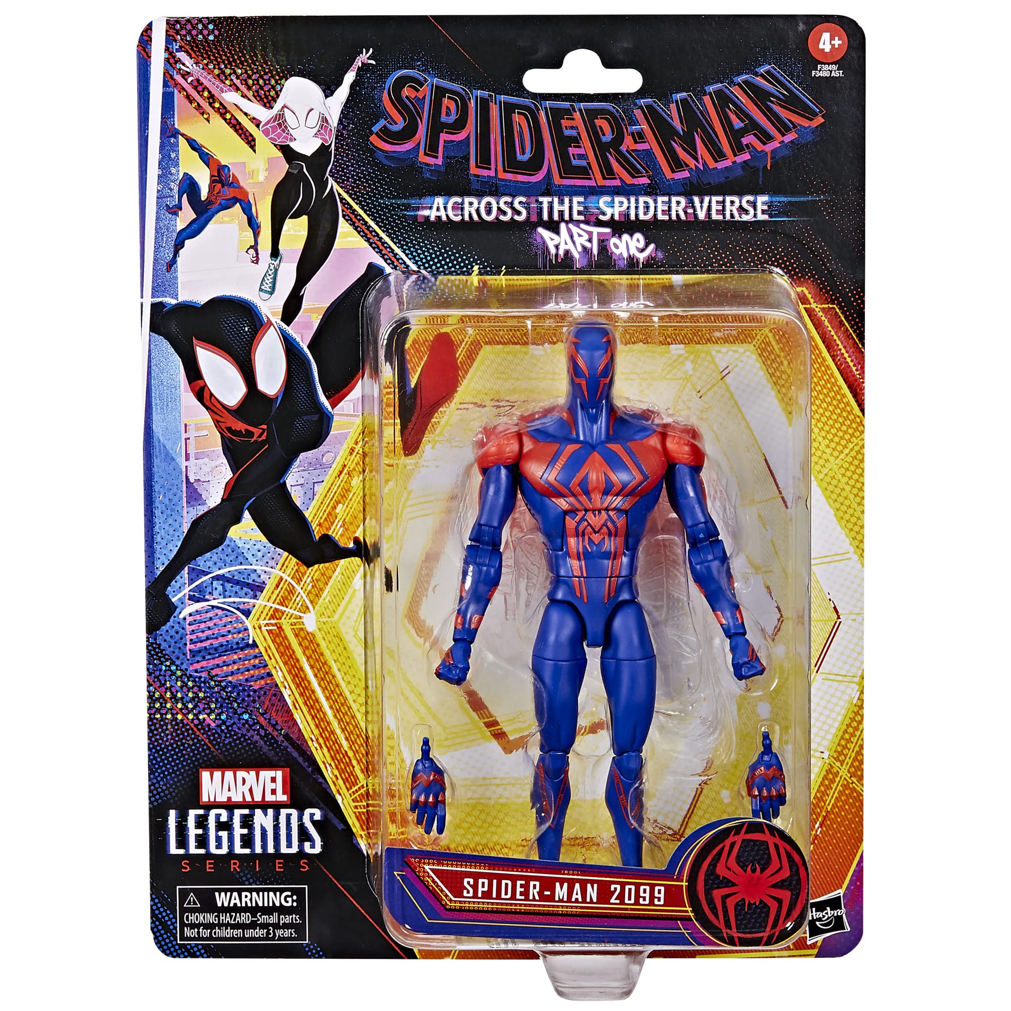 Boneco De Ação Marvel Legends Spider-man 2099 15 Cm Com Acc