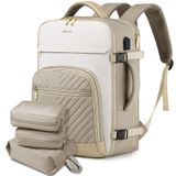Mochila De Viagem Fiuaie 40l Impermeável Para Mulheres, Laptop De 17 Polegadas
