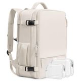 Mochila De Viagem Beraliy Airline Approved 17 Laptop Beige