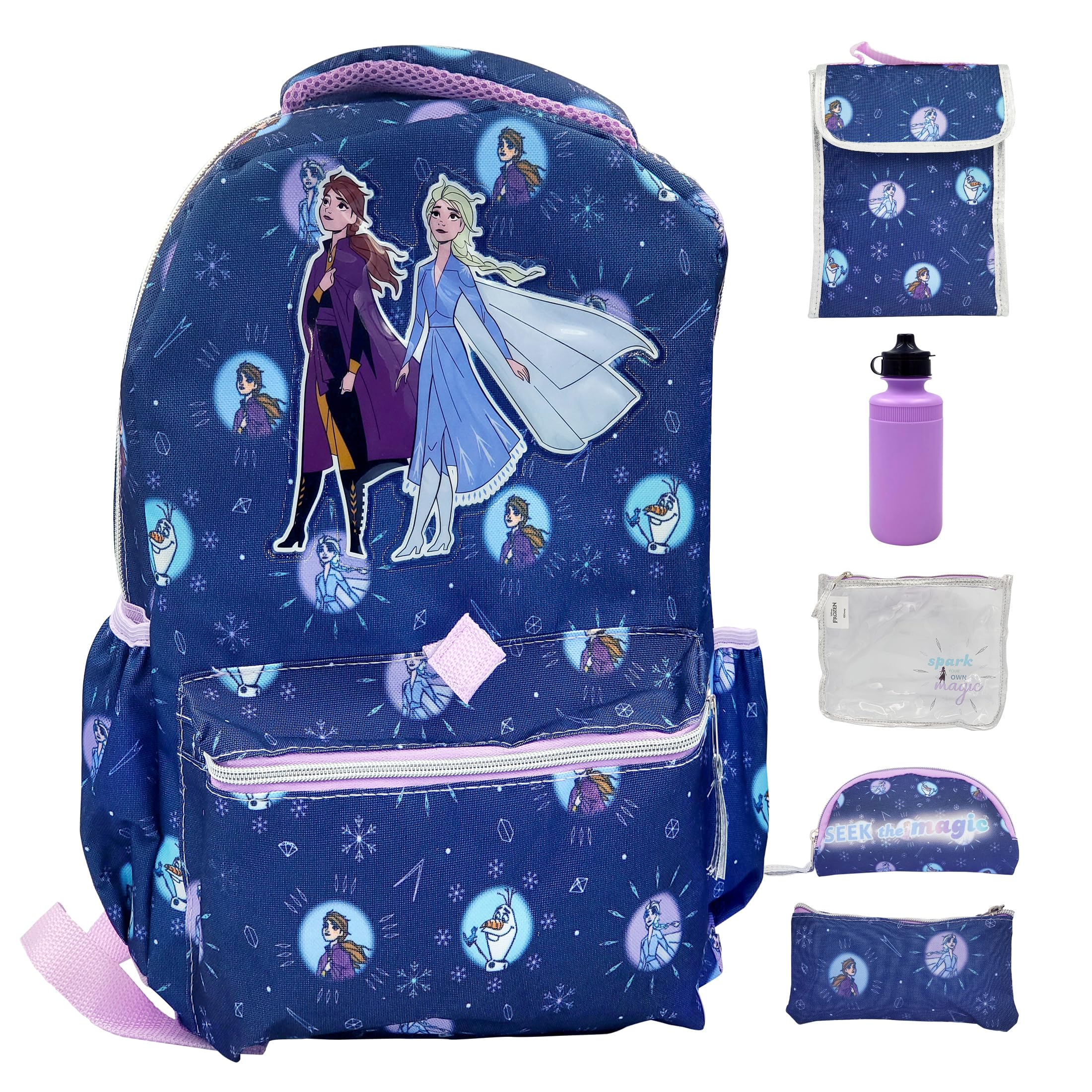 Mochila Fast Forward Disney Frozen De 16 Polegadas Para Meninas