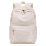 Mochila Homiee Leve Para Laptop Casual De 15,6" Bege