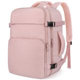 Mochila De Viagem Zomfelt Para Mulheres E Homens, Laptop De 15,6 Polegadas, Rosa