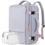 Mochila De Viagem Snoffic Reliable Waterproof 42x29x20cm Roxa