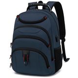 Mochila Para Laptop Boavan Classic Navy De 15,6 Polegadas À Prova D&#39;água