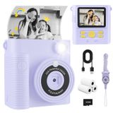 Câmera De Impressão Instantânea Flateen Kids Hd Digital Video 3-12y