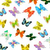 Decoração De Arte Plástica Toy Butterflies Canlierr 36 Unidades