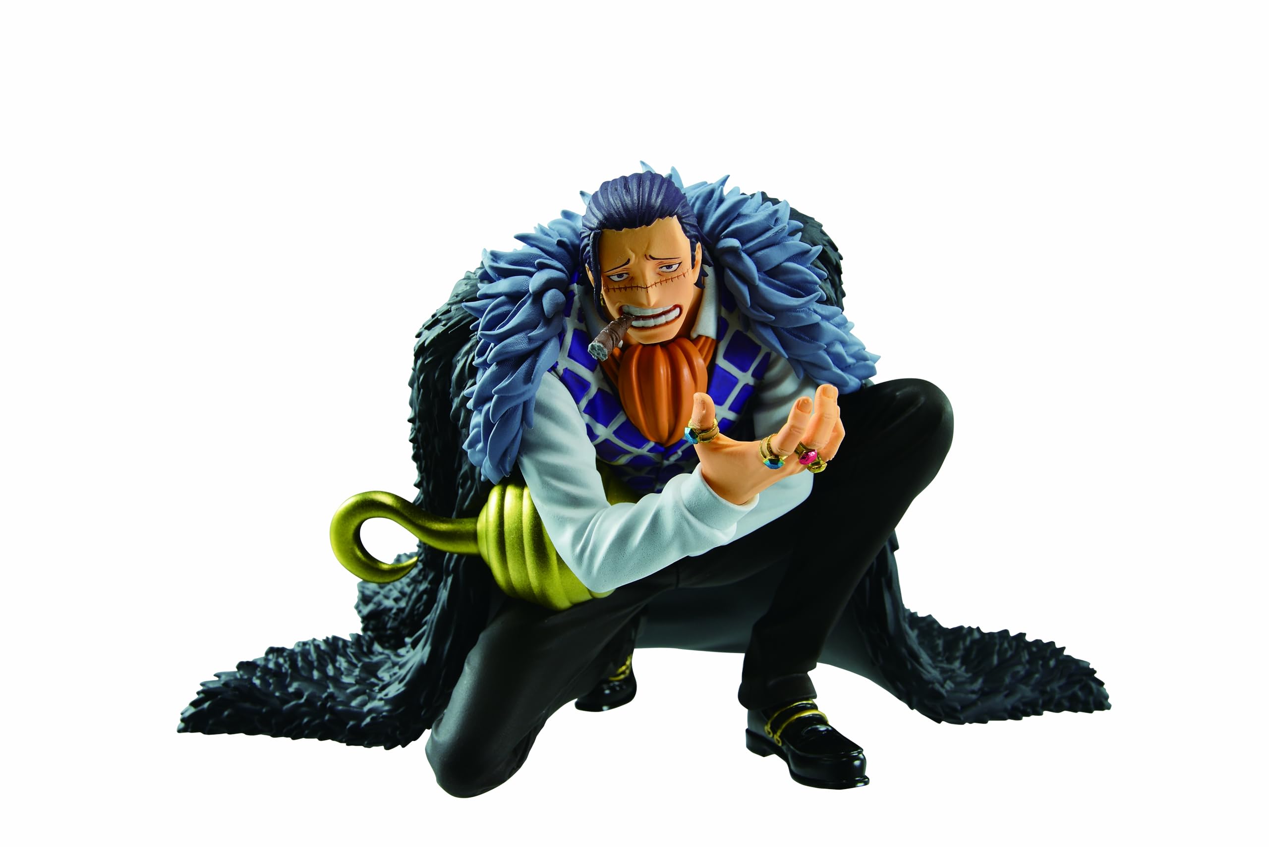 Figura: Coleção Banpresto One Piece Crocodile Battle Record