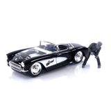 Carro De Brinquedo Jada Toys Universal Monsters 1:24 1957 Chevy Corvette