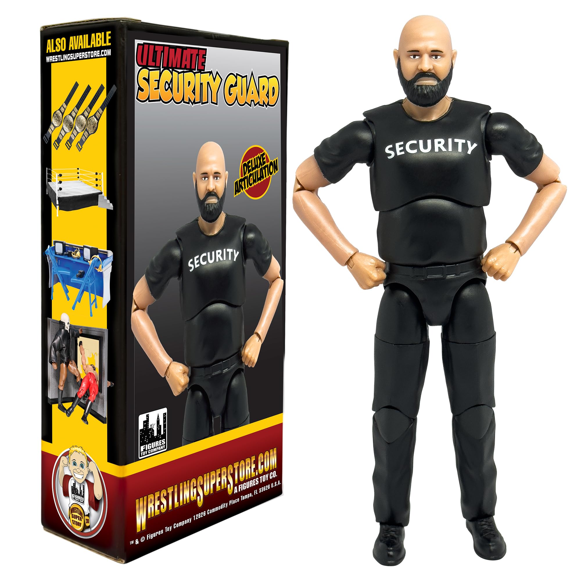 Figura De Ação Ultimate Security Guard Deluxe Articulation