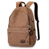 Mochila Muzee Canvas Para Laptop Leve De Viagem De 15,6"