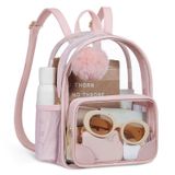 Mochila Transparente Missnine Anti-theft Small Mini Para Eventos Esportivos
